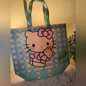 Hello Kitty Blue Tote Bag